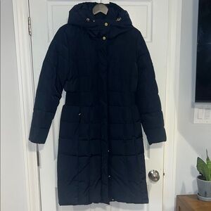 Cole Haan Navy Blue Puffer Jacket